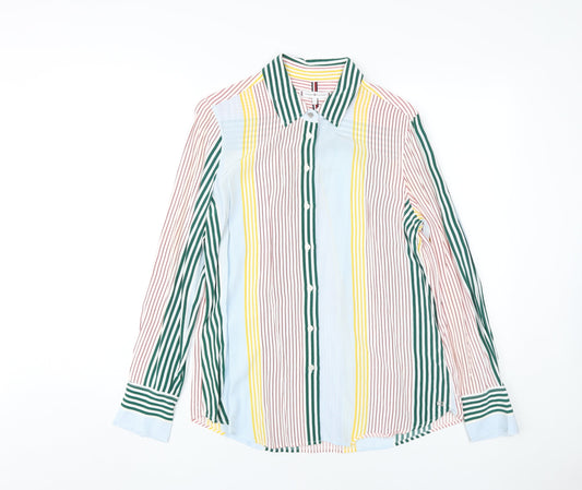 Womens UK Size 6 Tommy Hilfiger Multicoloured  Button-Up