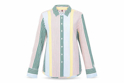 Womens UK Size 6 Tommy Hilfiger Multicoloured  Button-Up