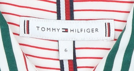 Womens UK Size 6 Tommy Hilfiger Multicoloured  Button-Up