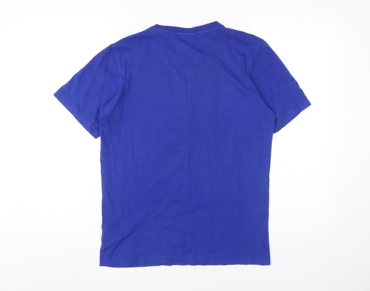 Adidas Men's Blue XS Patriotic Sports T-Shirt