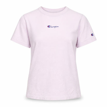 Womens UK Size S Champion Pink Basic T-Shirt