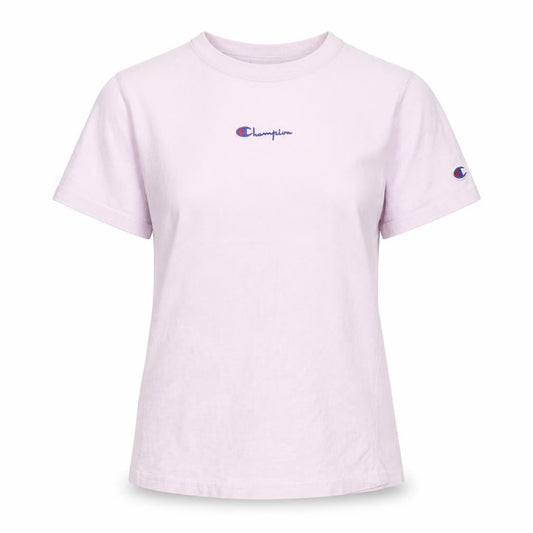 Womens UK Size S Champion Pink Basic T-Shirt