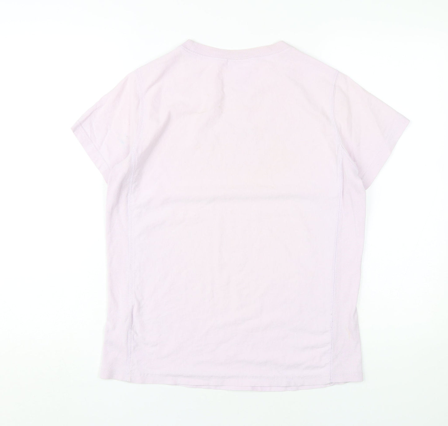 Womens UK Size S Champion Pink Basic T-Shirt