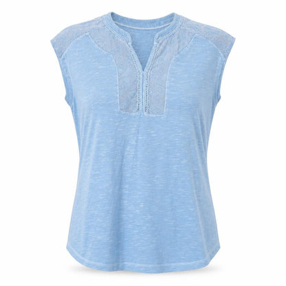 Womens UK Size 8 Laura Ashley Blue Basic Blouse