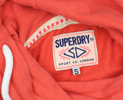 Superdry Women's Red Pullover Hoodie, Size S