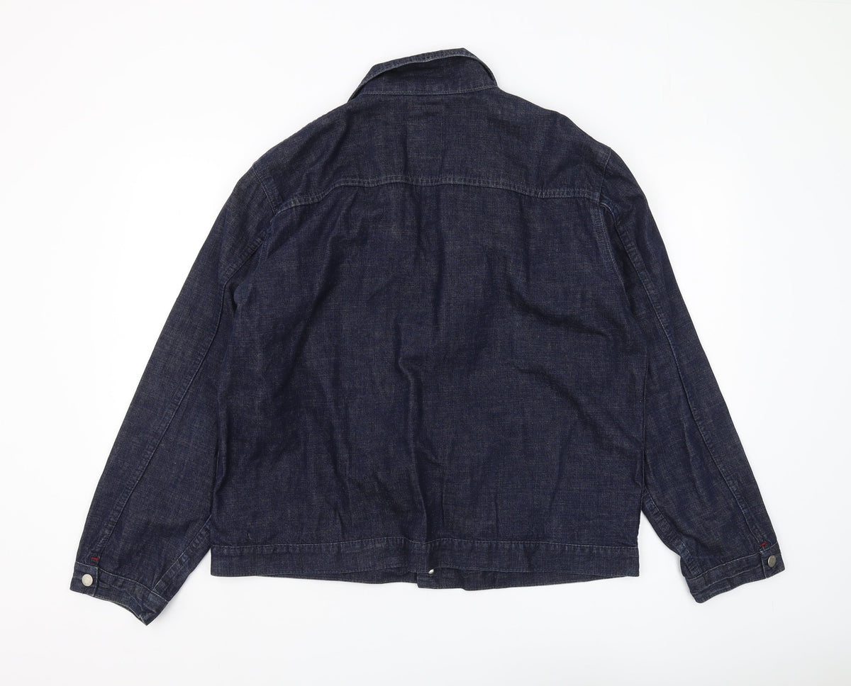 John Women's Blue Denim Basic Jacket XL Casual Wear