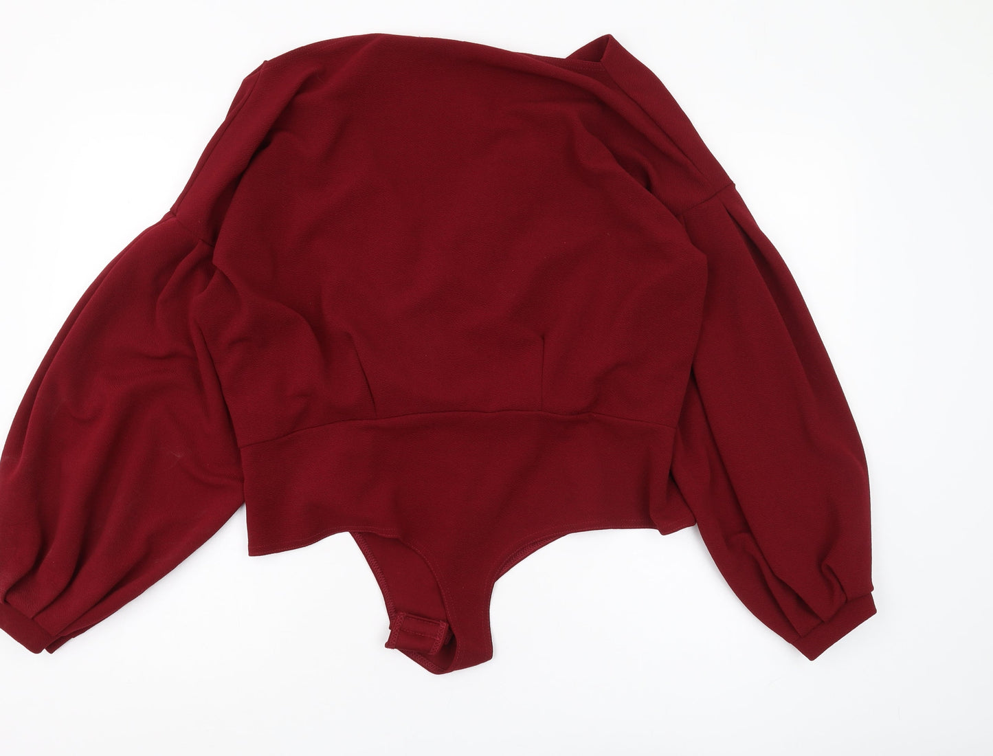 I SAW IT FIRST Red Long Sleeve Bodysuit Size 22