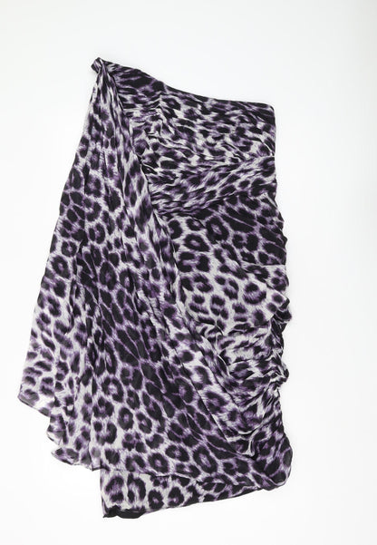 Monsoon Women's Multicoloured Size 12 Animal Print Dress