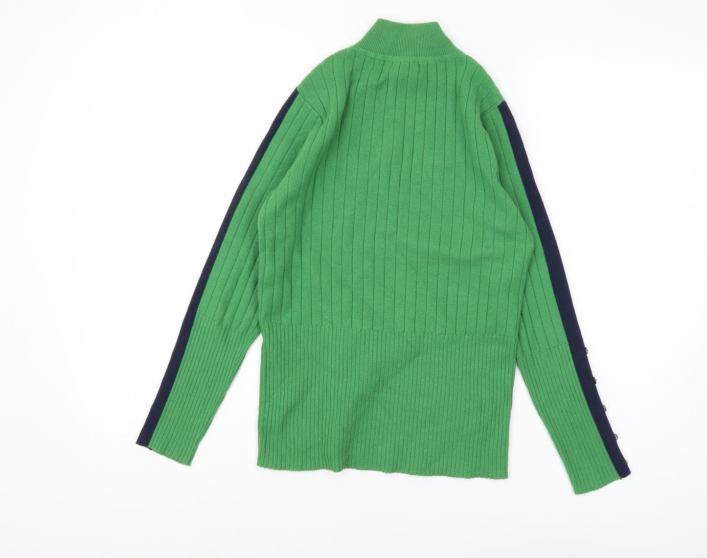 Womens UK Size 10 Marks and Spencer Green Pullover Jumper