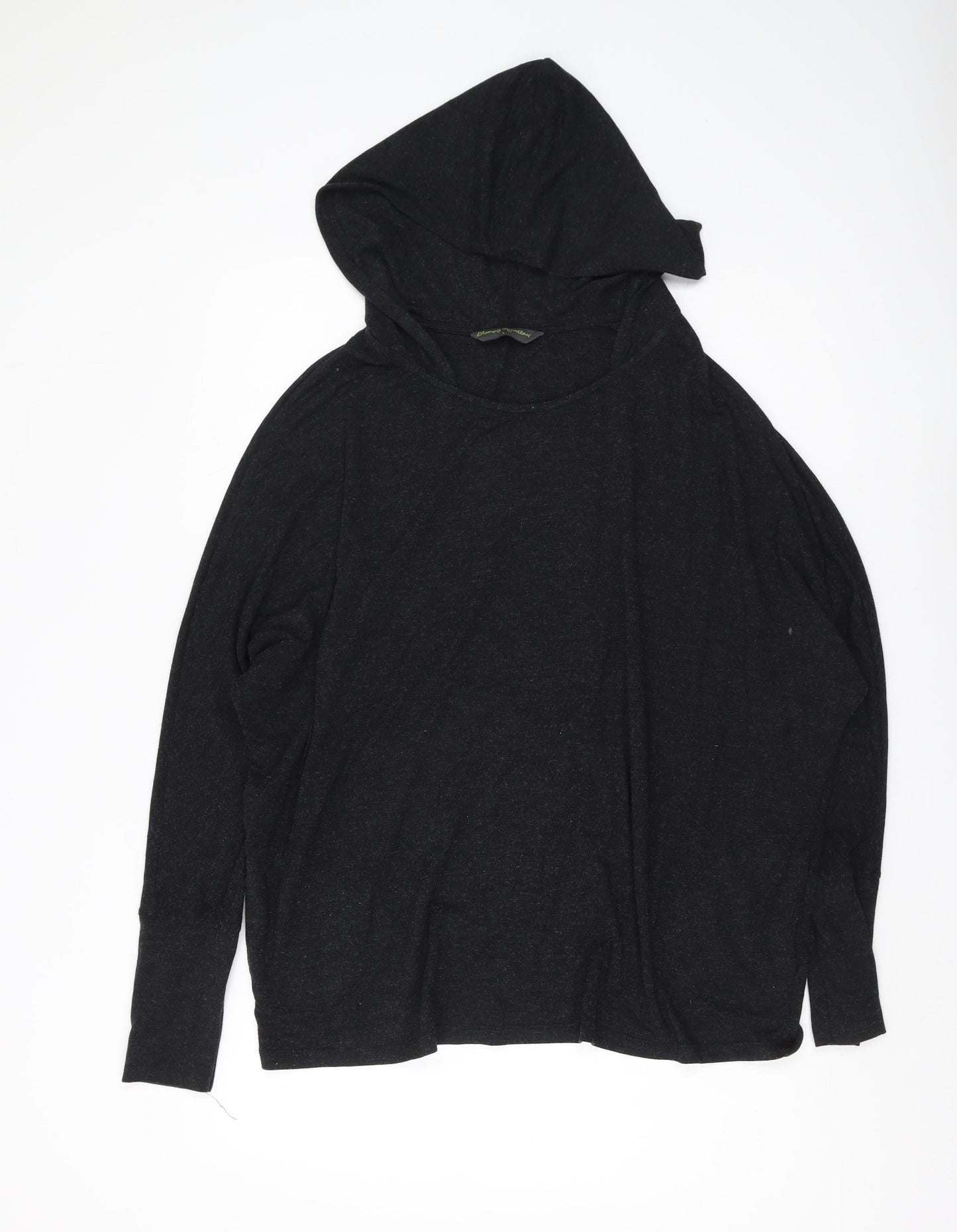 Blooming Marvellous Women's Black Pullover Hoodie, L, Casual