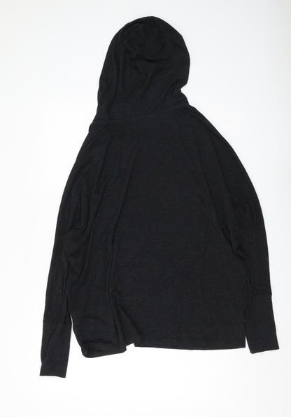 Blooming Marvellous Women's Black Pullover Hoodie, L, Casual