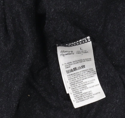Blooming Marvellous Women's Black Pullover Hoodie, L, Casual