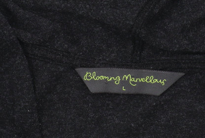 Blooming Marvellous Women's Black Pullover Hoodie, L, Casual