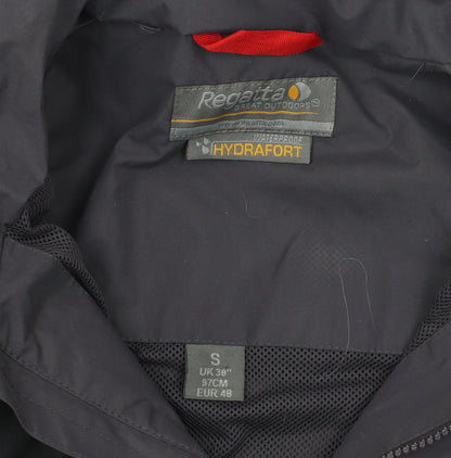 Mens UK Size S Regatta Black Windbreaker Coat