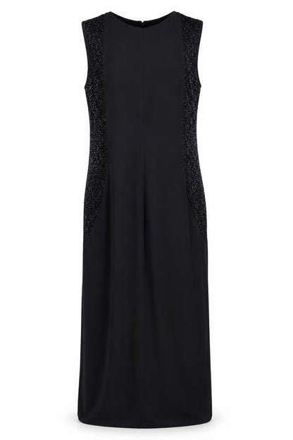 Windsmoor Women's Black Midi Sheath Dress, Size 14