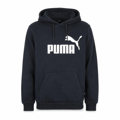 Mens UK Size S PUMA Black Pullover Hoodie