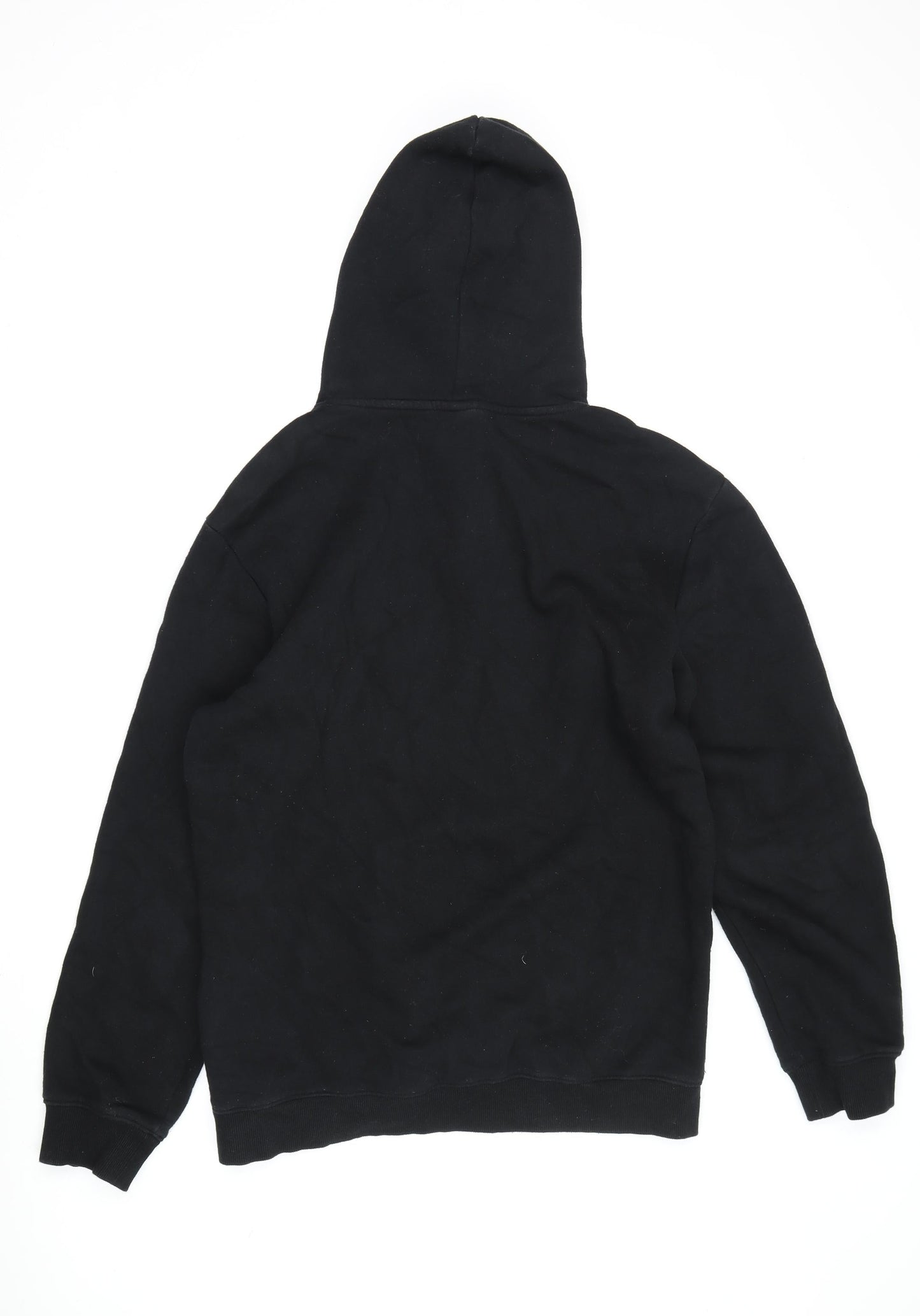 Mens UK Size M H&M Black Pullover Hoodie