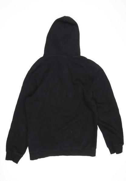 Mens UK Size M H&M Black Pullover Hoodie