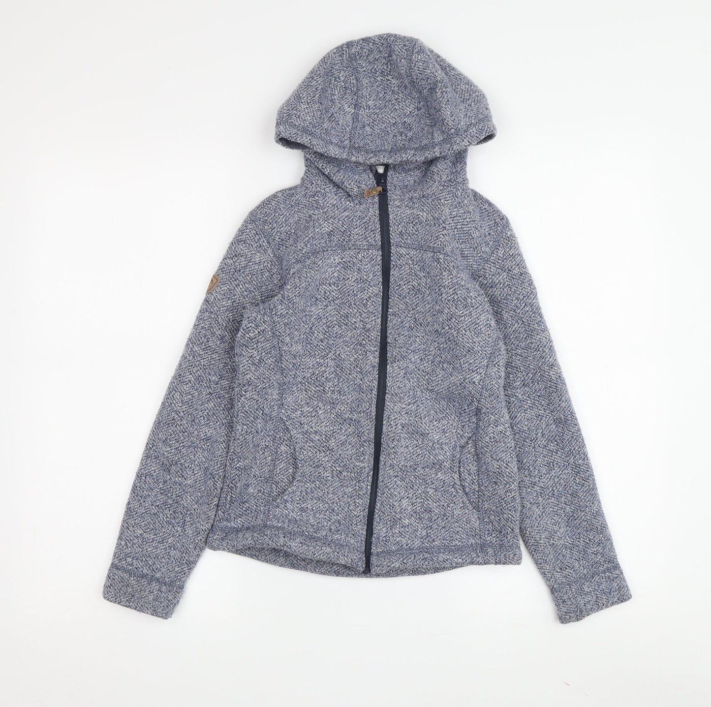 Trespass Boys Blue Full Zip Hoodie, 9-10 Years, Hooded, Lined