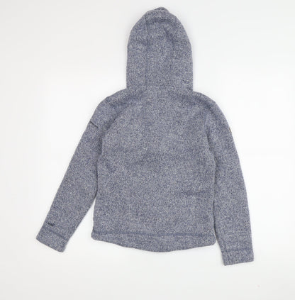 Trespass Boys Blue Full Zip Hoodie, 9-10 Years, Hooded, Lined