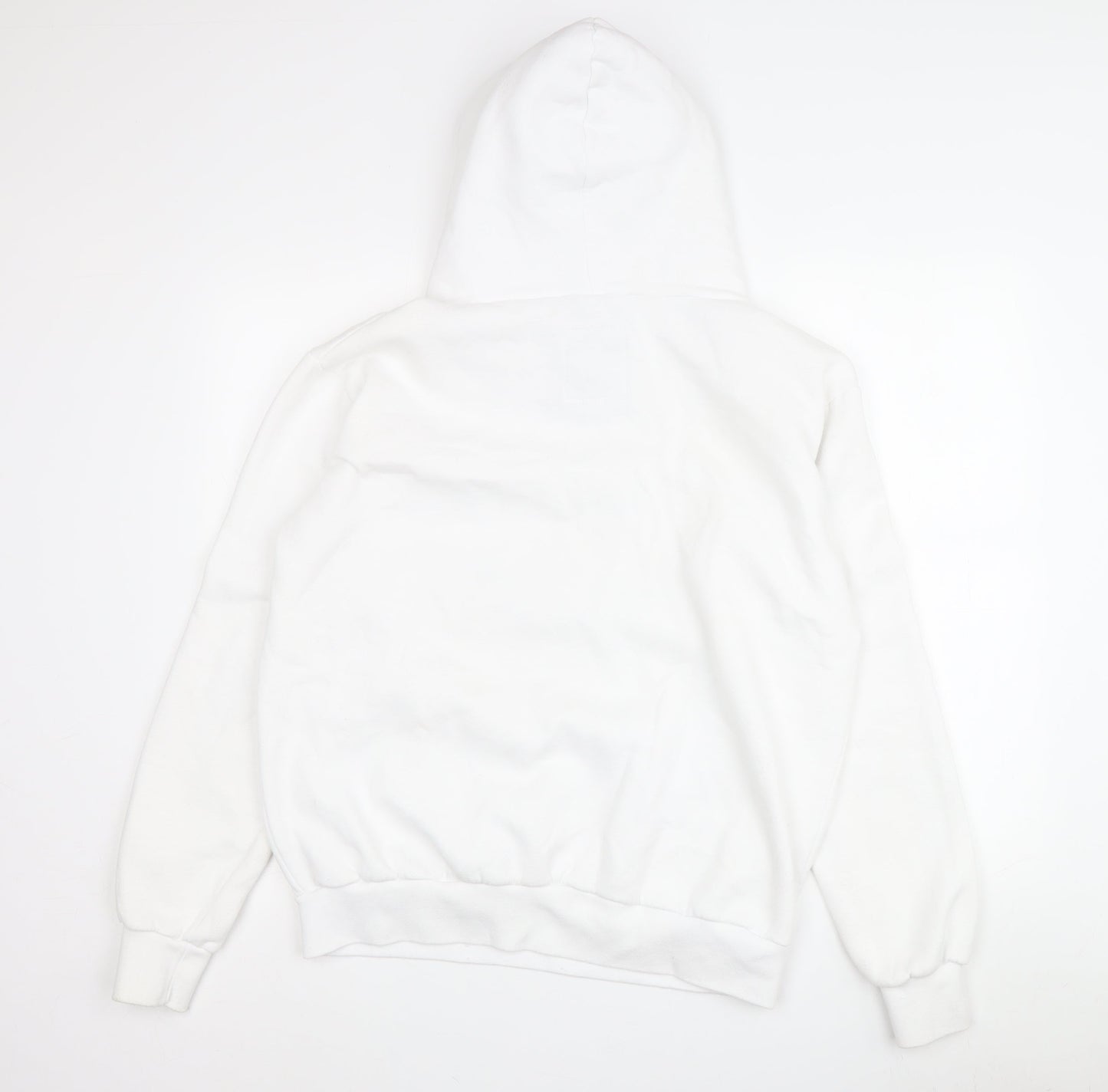 Avomarks Unisex White Pullover Hoodie L
