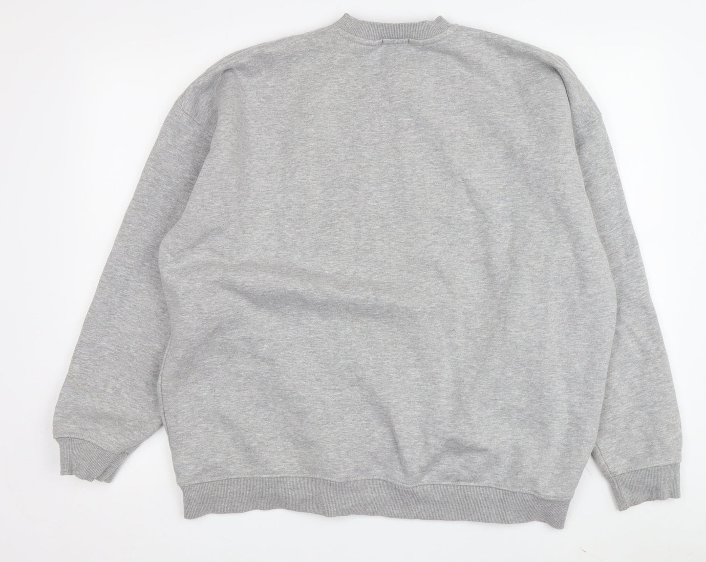 boohoo Grey NYC Crew Neck Sweatshirt Unisex M
