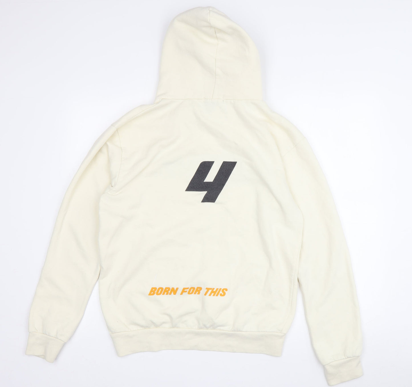 PrettyLittleThing Women's Ivory Hoodie S
