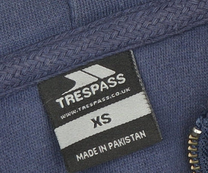 Trespass Men’s Blue Full Zip Hoodie XS