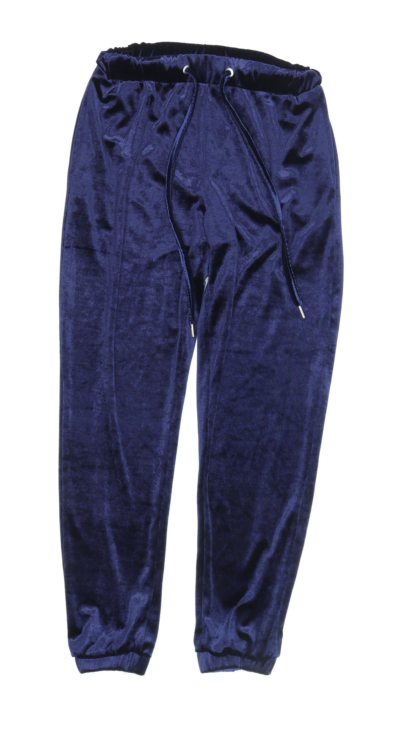 Womens UK Size S Zara Relaxed Fit Jogger Blue Trousers
