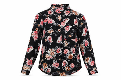 Womens UK Size 6 Boohoo Black Basic Blouse