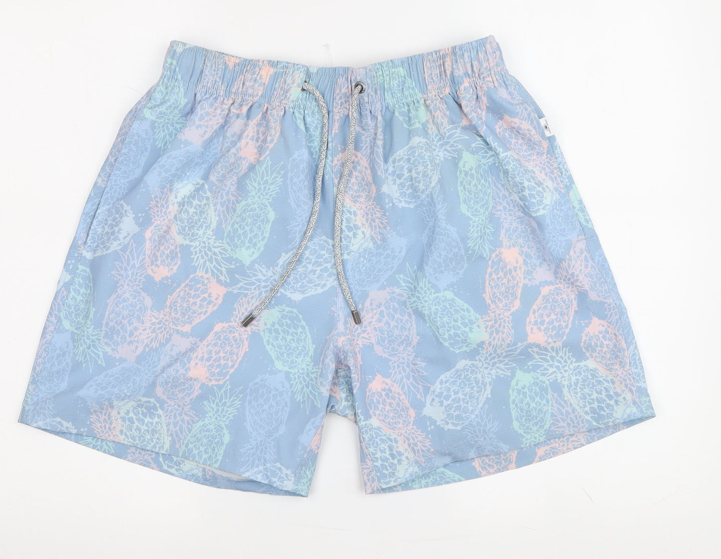 Vintage Summer Men's Multicoloured Swim Trunks M