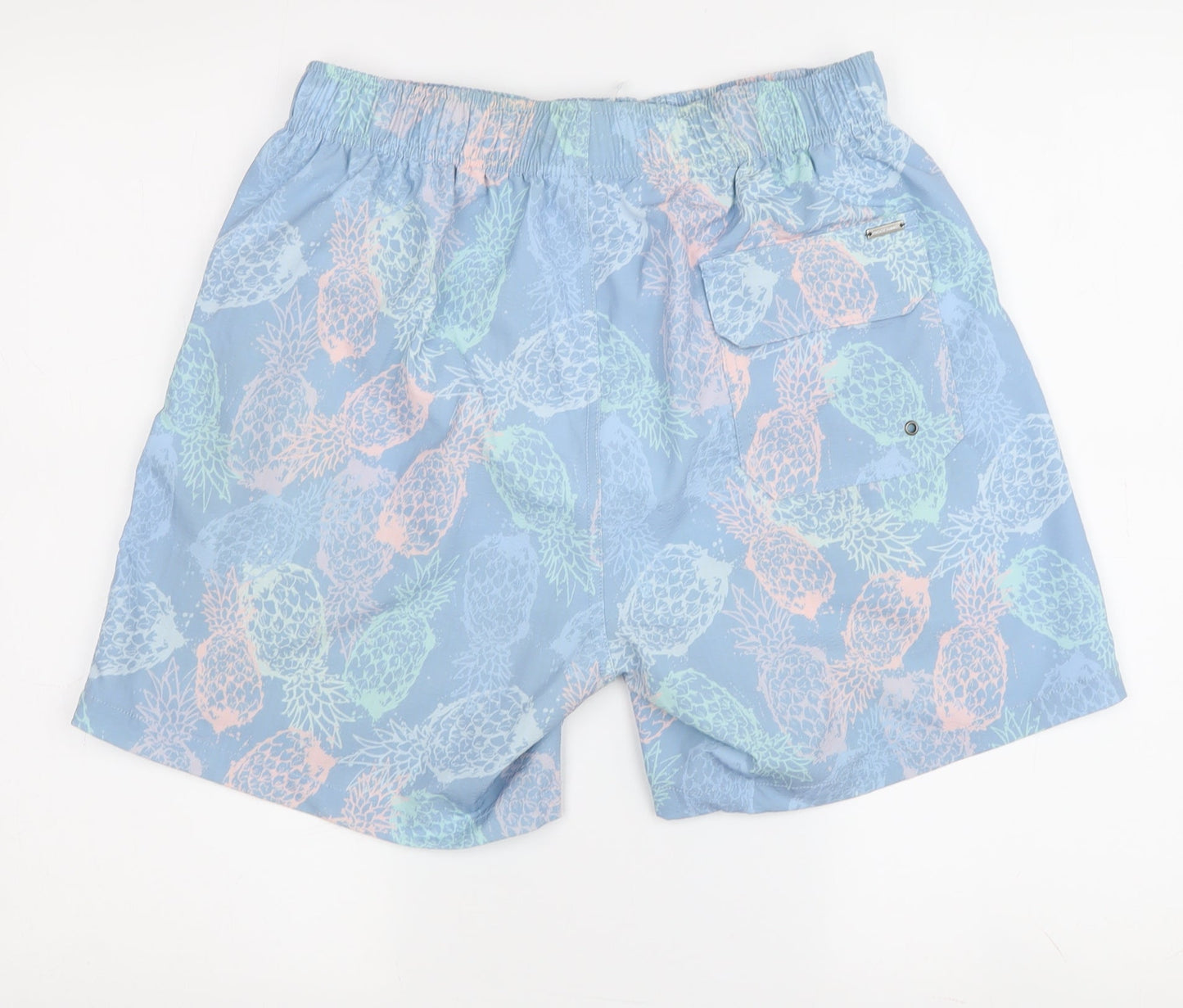 Vintage Summer Men's Multicoloured Swim Trunks M