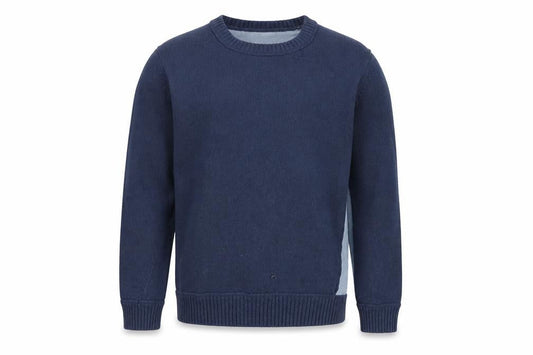 French Connection Boys Blue M Pullover Jumper Wool Blend