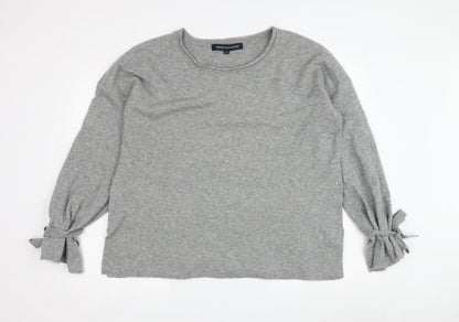 Womens UK Size S French Connection Grey Pullover Jumper