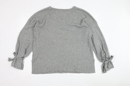 Womens UK Size S French Connection Grey Pullover Jumper