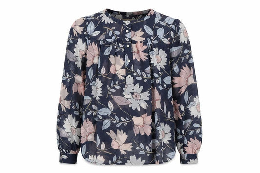Womens UK Size S LOFT Multicoloured Basic Blouse