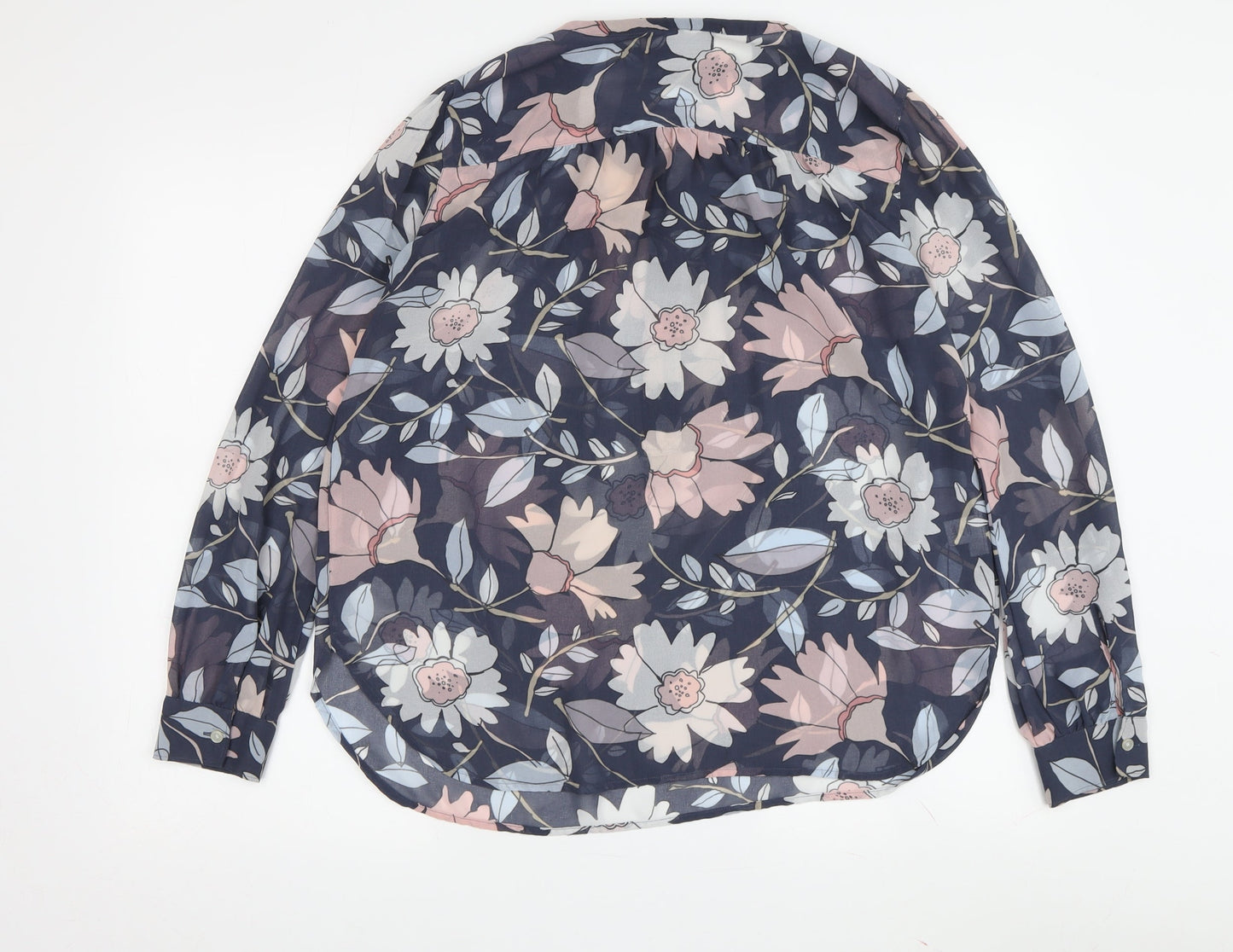 Womens UK Size S LOFT Multicoloured Basic Blouse