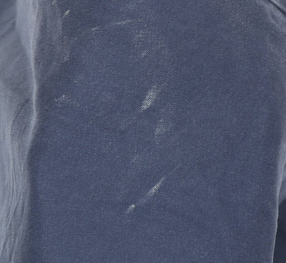 GAP Men's Blue Slim Fit Chino Trousers 36x32