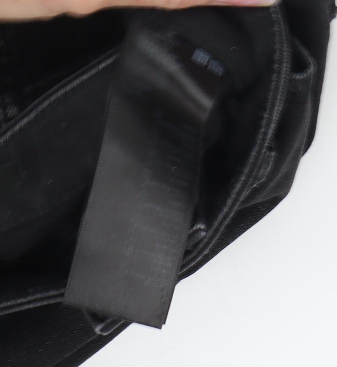 Uniqlo Men's Black Skinny Tapered Jeans, Size L