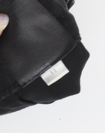 Uniqlo Men's Black Skinny Tapered Jeans, Size L