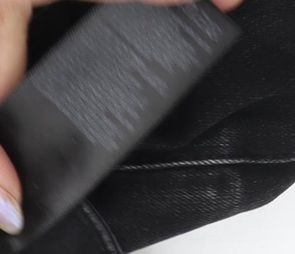 Uniqlo Men's Black Skinny Tapered Jeans, Size L