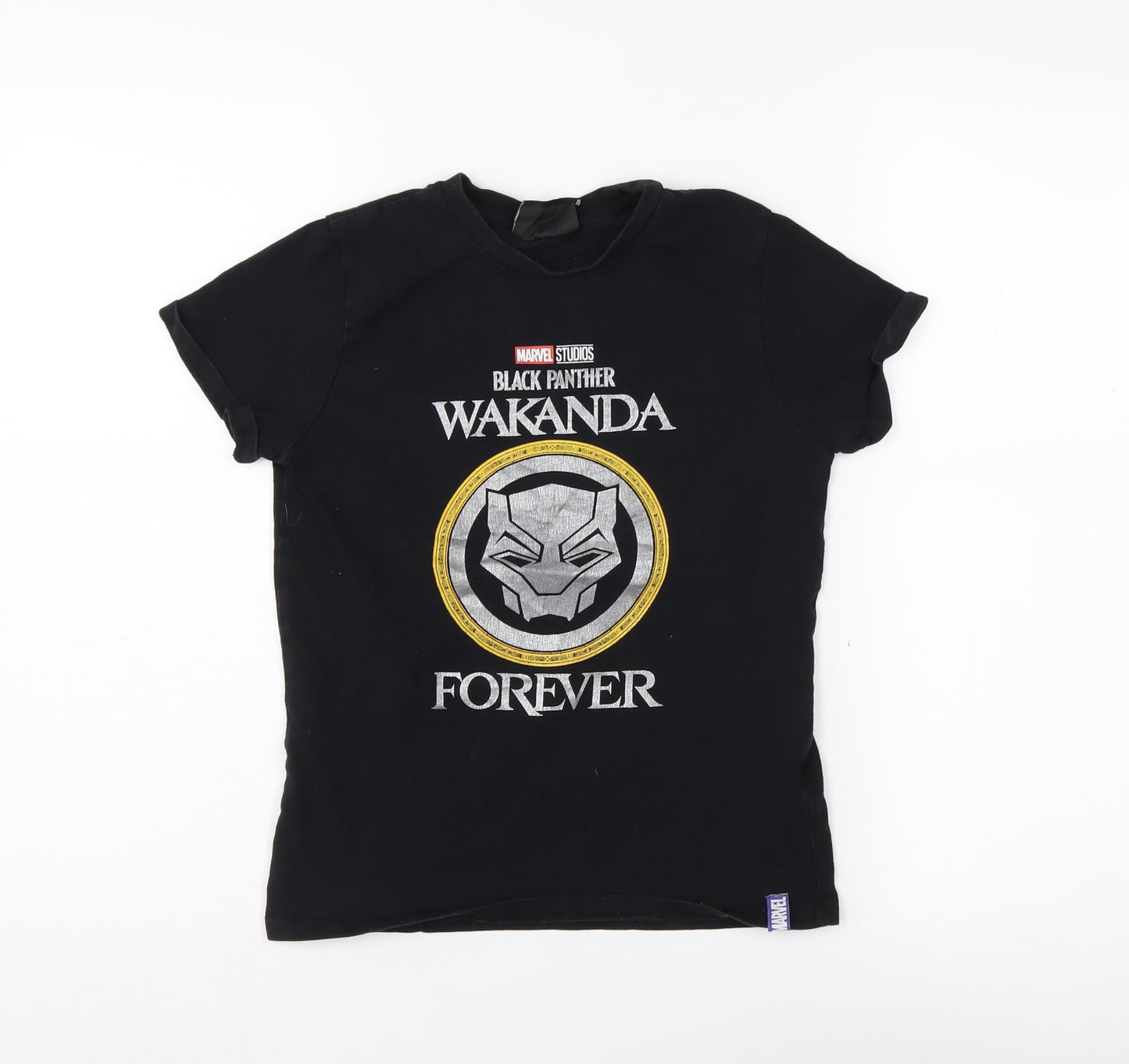 Marvel Boys Black Panther T-Shirt 9-10 Years