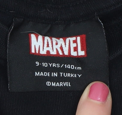 Marvel Boys Black Panther T-Shirt 9-10 Years