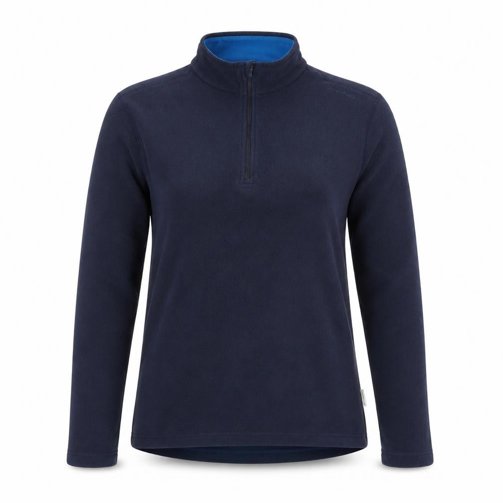 Unisex Adults UK Size 12 Quechua Blue Pullover Hoodie