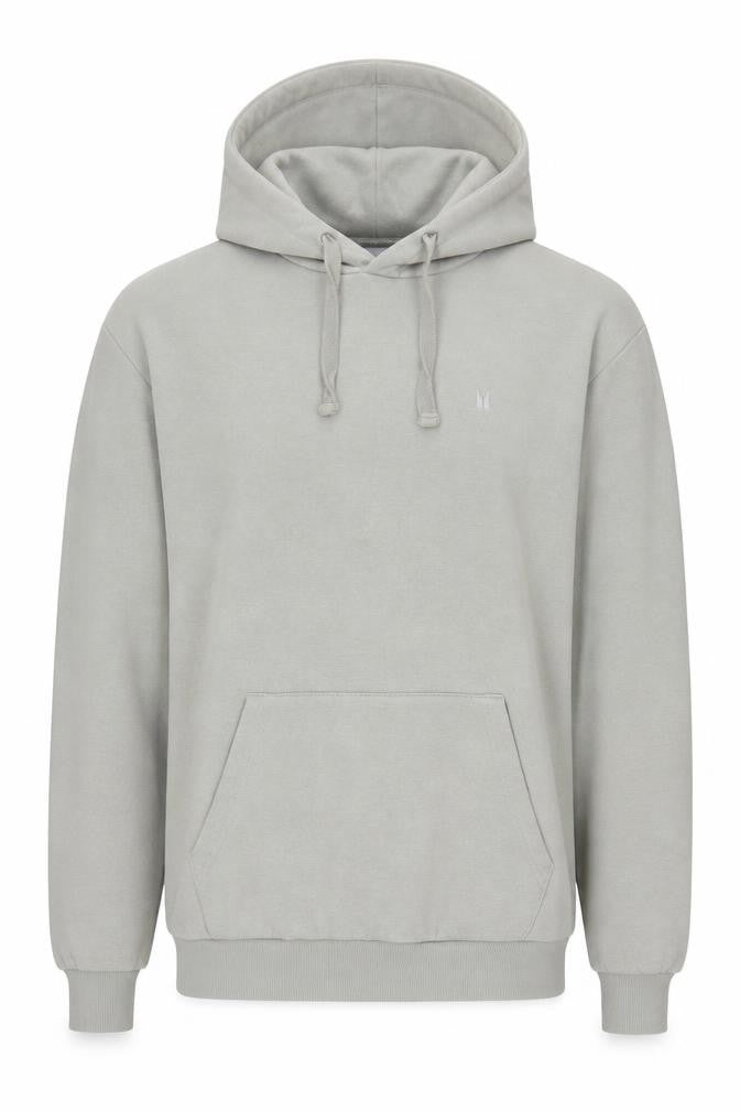Unisex Adults UK Size S MP Grey Pullover Hoodie