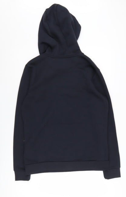 Mens UK Size M Brave Soul Black Pullover Hoodie