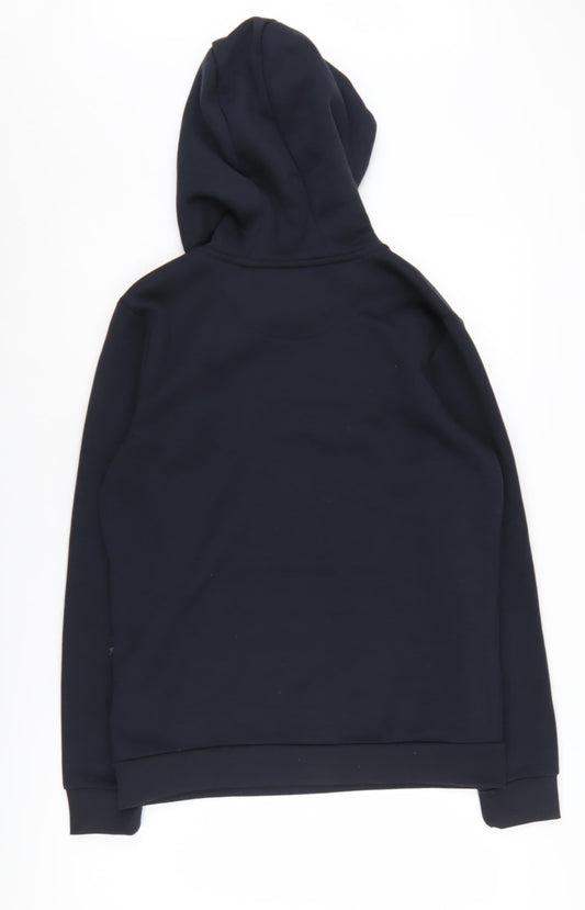 Mens UK Size M Brave Soul Black Pullover Hoodie