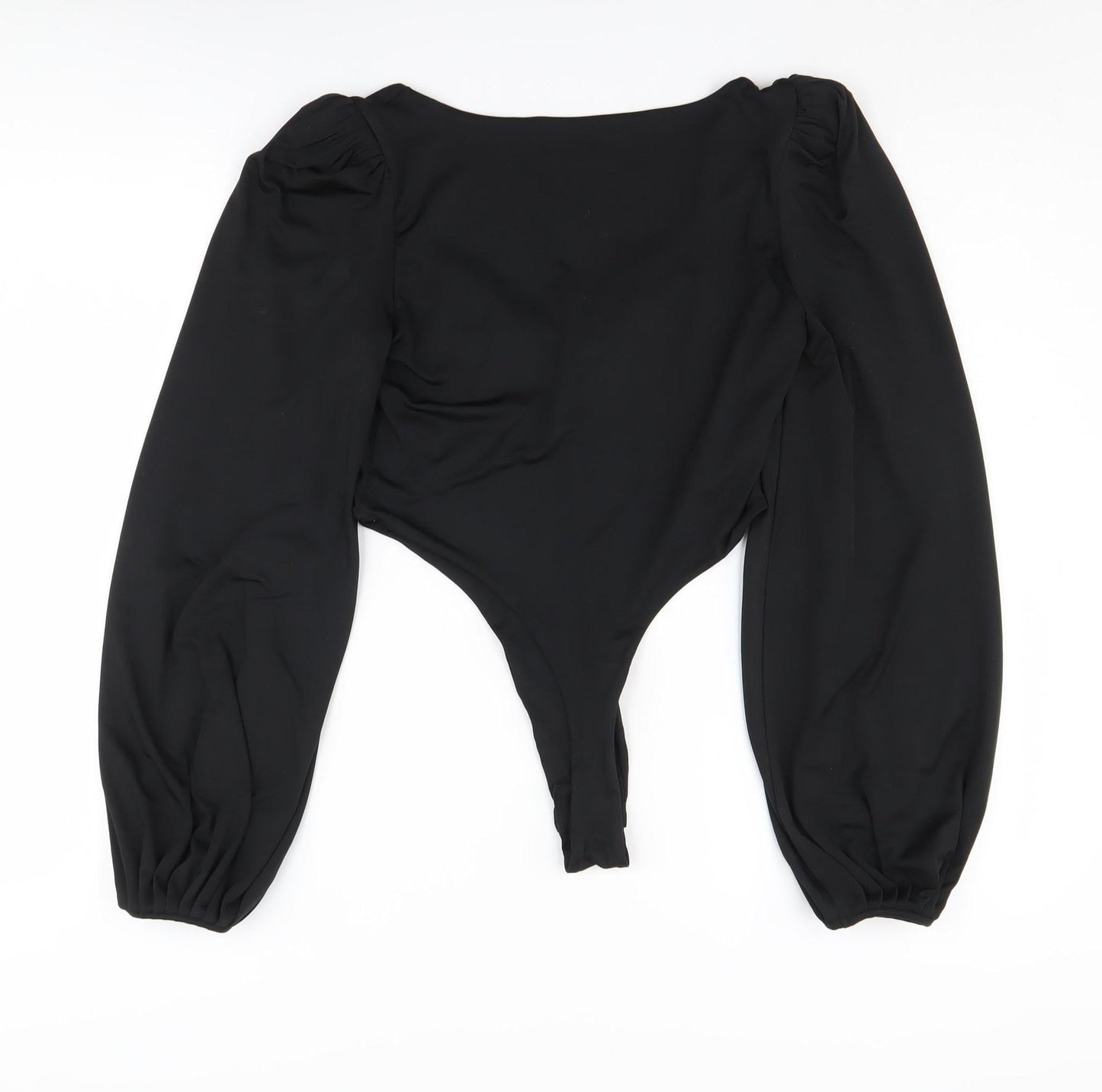 Oh Polly Women's Black Long Sleeve Bodysuit Size 12