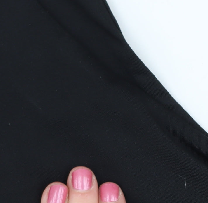 Oh Polly Women's Black Long Sleeve Bodysuit Size 12