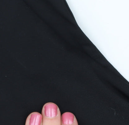 Oh Polly Women's Black Long Sleeve Bodysuit Size 12